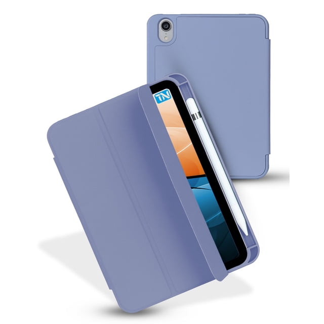 Funda Teknet Folder Silicon para iPad Mini 6 Porta pencil