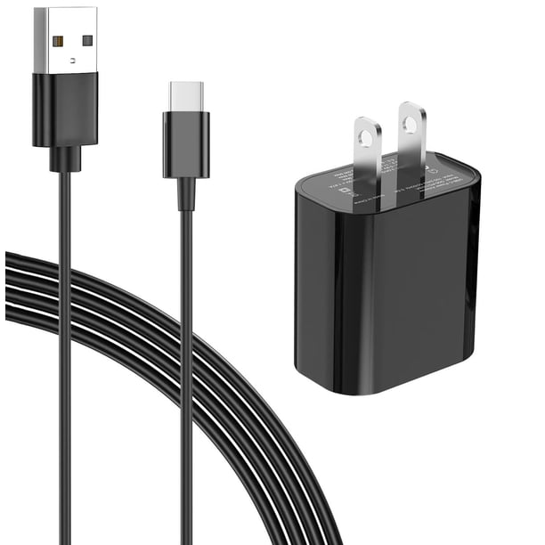 Cargador de pared de 5 pies para control remoto solar de Samsung, control remoto de TV y cargador re
