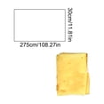 thumbnail image 3 of Pearl Table Runner, Tulle Yellow Summer Cheesecloth 9FT Gauze Cheese Cloth Sheer Chiffon Dining Wedding Birthday Party Bridal Anniversary Holiday Centerpiece Table Decor, 3 of 6