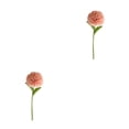 thumbnail image 2 of Monstrate 10 piezas flores de simulación bajo mantenimiento decoración fiestas bodas Café Ligero 2Conjunto, 2 of 6