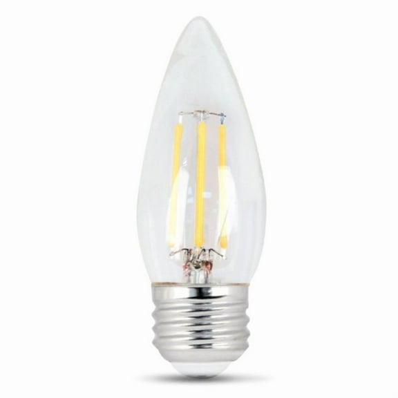 Feit Electric BPETC40950CAFL2 Enhance Torpedo Filament LED Bulb, 3.3 W
