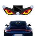thumbnail image 1 of Solar Powered Devil Eyes Car Sign, Solar Demon Eye Led Car Window Light, Solar & USB-C Rechargeable Wireless Cars Light with Vibration and Lights Sensor, 5 Modes for Cars Trucks Suvs, 1 of 10