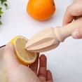 thumbnail image 4 of Lemon Squeezer Food Grade BPA Free Cone Shape Design Reusable Comfortable Grip Manual Handheld Juicer Kitchen Juicing Tool Kitchen Supplies, 4 of 7