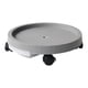 thumbnail image 1 of Bandeja de macetas movibles con ruedas universales Maceta Caddy Bandeja de jardinera de almacenamiento de cojinete alto redondo para tienda Hotel, 1 of 3
