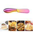 thumbnail image 3 of Bxaolu Butter Spreader Knife Set, 2-Pack Stainless Steel Cheese and Butter Knives with Handle, Dishwasher Safe, for Soft & Hard Cheese, Jam, Cold Butter, 3 of 8