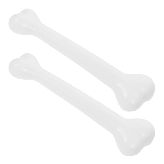 unbranded 2Pcs Plastic Human Bone Decoration for Indoor Outdoor Decor 8.7X1.9X1.2in