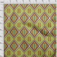 thumbnail image 4 of oneOone Velvet Orange Fabric Tribal Sewing Fabric By The Yard Printed Diy Clothing Sewing Supplies 58 Inch Wide, 4 of 4