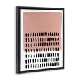 thumbnail image 3 of Stupell Industries Mid-Century Pink Dotted Pattern Black Floating Frame Canvas Art, 17 x 21, by Michael Willett, 3 of 8