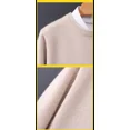thumbnail image 5 of Chandail pour Hommes Col Rond Tricoté Chandail Doux Chaud en Laine à Manches Longues Mode, 5 of 5
