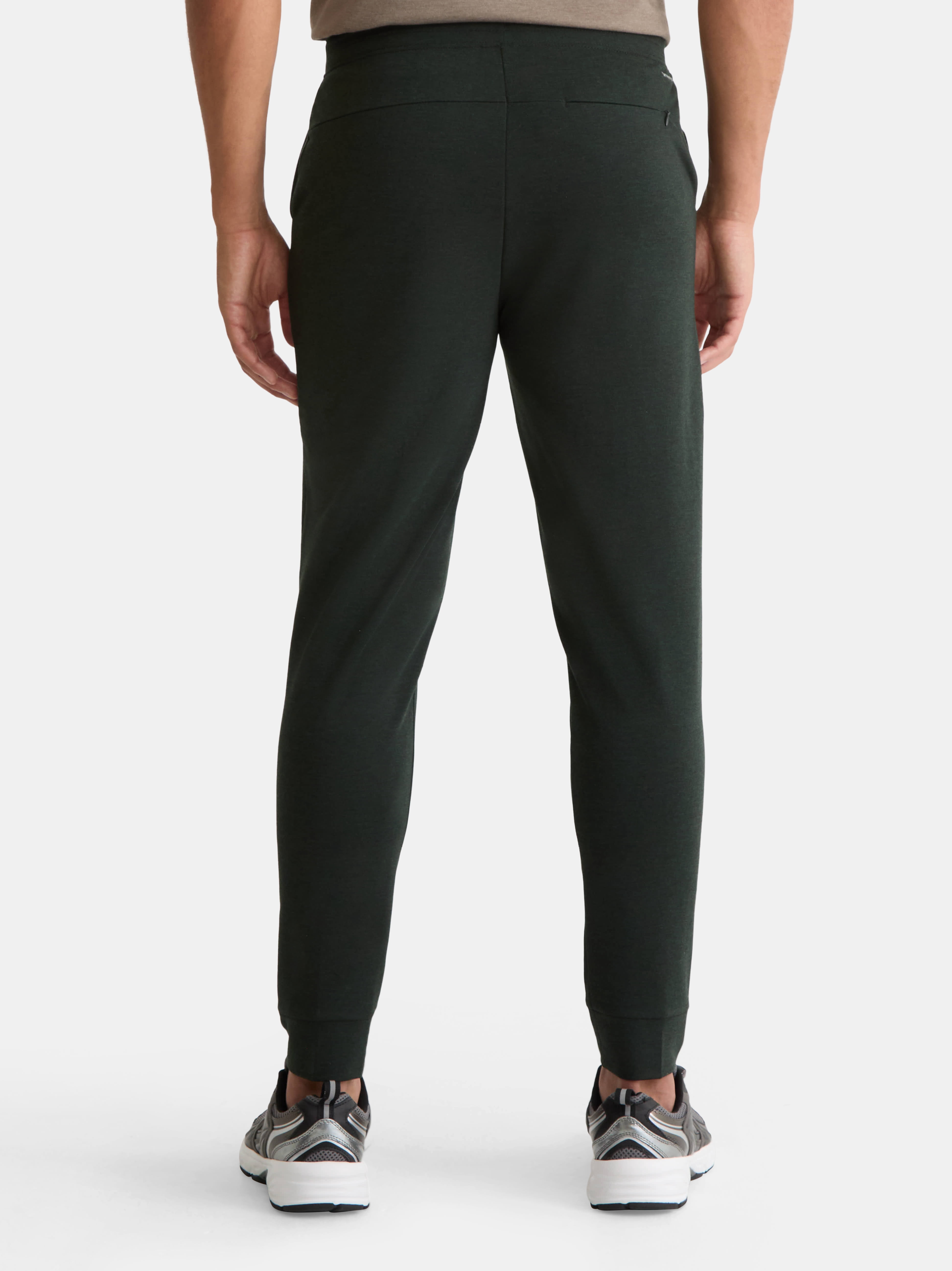 Athletic Works Men's and Big Men's Active Knit Jogger Pants, Sizes XS-5XL