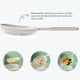 thumbnail image 5 of Pisexur Batería de cocina Escurridor grande, alta temperatura, no daña la olla, colador rectangular, malla para freír, cuchara, fácil de limpiar, apto para cocina y r para la cocina del hogar, 5 of 6