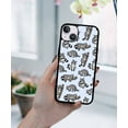 thumbnail image 5 of WIRESTER Soft Rubber Protector Cover Case for Apple iPhone 14 Plus 6.7" 2022, Raccoon Funny Playful Postures, 5 of 5