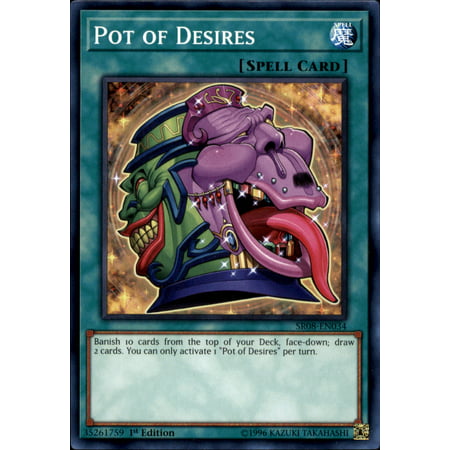 YuGiOh Structure Deck: Order of the Spellcasters Pot of Desires