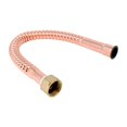 thumbnail image 2 of PLB815618 EvertechPRO Durable Corrugated Copper Water Heater Hose, Water Softener Hose, 3/4 FIP x 3/4 F x 18 inch, Universal Fit Water Pipe Connector with Easy Installation, 18 inch Length, Flexible, 2 of 8