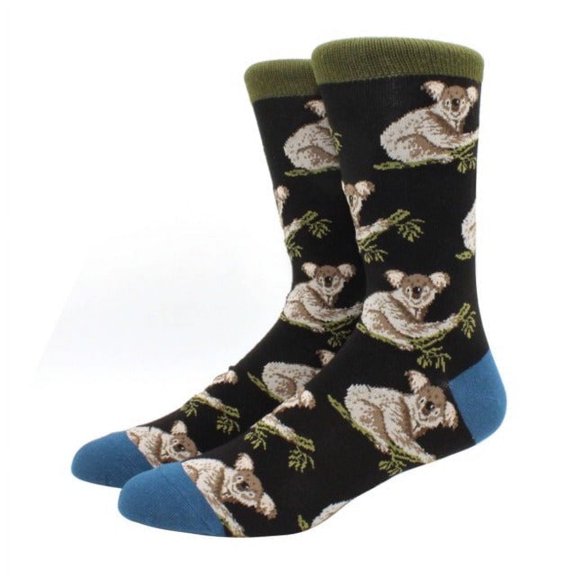Koala Socks from the Sock Panda (Adult Large - Men's Shoe Sizes 8-12)