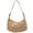 Khaki, variant on Moontgen Crescent Bag for Women with Inner Pocket Hobo Bag Zipper Handbag for Work(black)