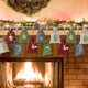 thumbnail image 4 of Bolsa de arpillera con cordón para regalo de Navidad, 24 Uds., bolsa de dulces de Navidad, juego de cuenta atrás de Navidad, bolsa de arpillera Sincero Hogar, 4 of 5