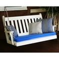 thumbnail image 3 of A &amp; L Furniture Traditional English Recycled Plastic 4 ft. Porch Swing, 3 of 4