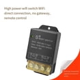 thumbnail image 3 of Interruptor WiFi Doméstico 30A AC90-250V Control Remoto Inalámbrico Encendido Apagado Disyuntor DIY Funciona con Home, 3 of 5