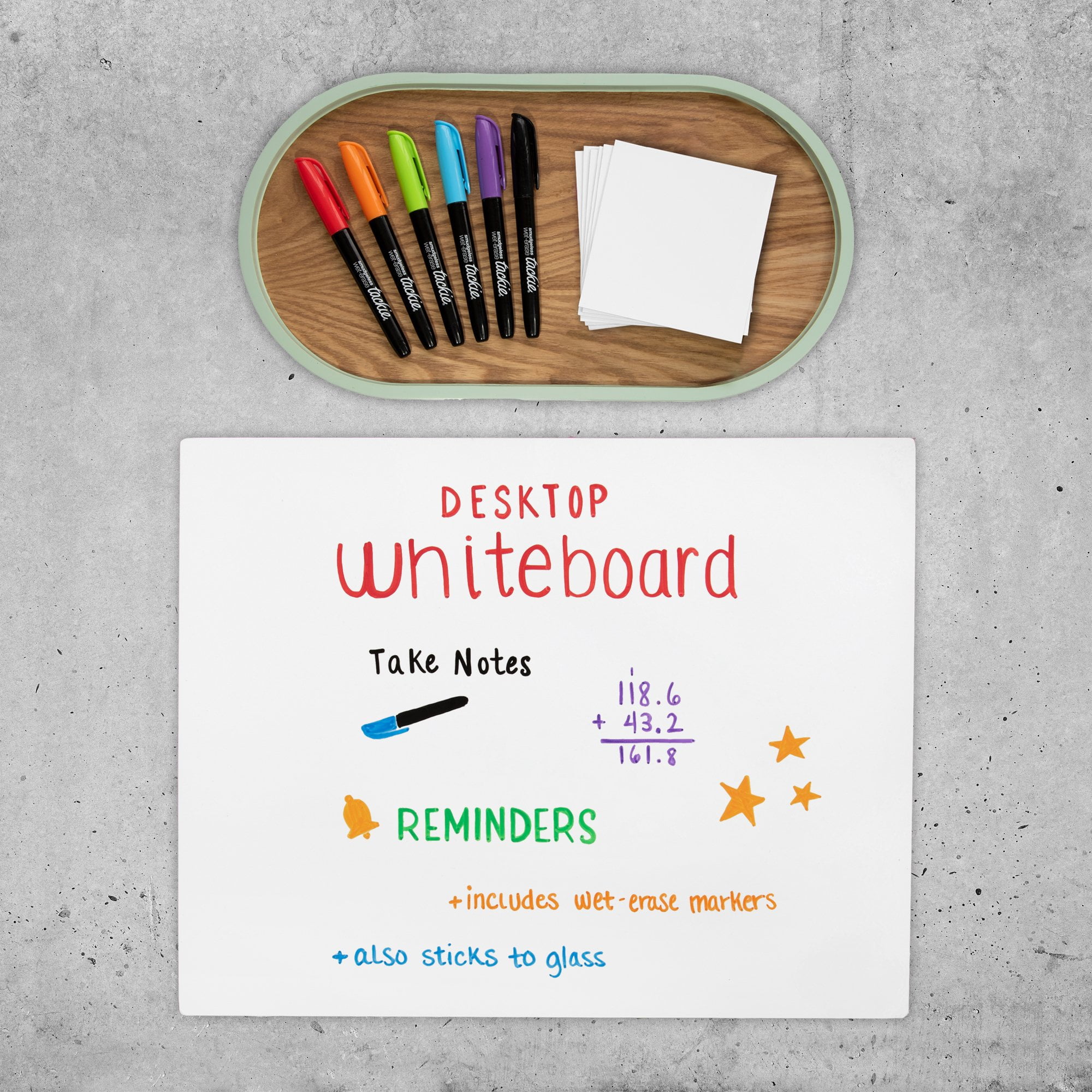 mcSquares HomeWork Kit DryErase Tools for Working and Learning From