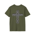 thumbnail image 2 of Christian T Shirt Jesus Saves Celtic Cross 100% Cotton Unisex fit., 2 of 4
