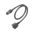 thumbnail image 2 of Extensión de cable satelital rectangular 8p8c Cable de extensión de Internet 1200Mbps reparación Ethernet extender adaptador Cable Ethernet Cable 100 cm no impermeable, 2 of 8