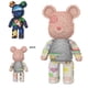 thumbnail image 2 of Bloques de construcción Bearbricks, juguetes, osito gigante, violencia fluida, modelo de oso, ladrillos constructores, juguetes, novela, regalos para el día de San Valentín para niños, 2 of 5
