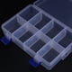 thumbnail image 3 of Contenedor De Almacenamiento Caja de almacenamiento ajustable de 8 compartimentos Organizador de contenedores de joyas/herramientas Ehuebsd  Libre de BPA, 3 of 7