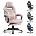thumbnail image 1 of Yeshouse Silla gaming grande y alta, silla de ordenador giratoria con reposapiés, reposacabezas ajustable y reclinación de 90° a 160°, 1 of 8