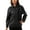 Black, variant on SWSMCLT Women's Faux Leather Jacket Vintage Collared Full Zip Biker Jacket Motorcycle Jackets Loose Fit Chunky Long Sleeve Soft Fashion Beige 12
