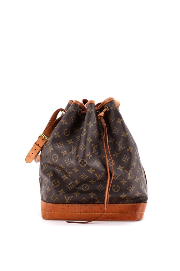 Pre-Owned Noe Handbag Monogram Canvas Large By Rebag