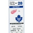 thumbnail image 1 of Detroit Red Wings vs. Toronto Maple Leafs Vintage Ticket Maple Leaf Gardens 1994, 1 of 1