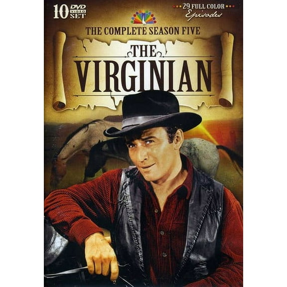 The Virginian: The Complete Fifth Season (DVD), Timeless Media, Drama