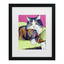 Trademark Fine Art 'Ursula' Canvas Art by Pat Saunders-White