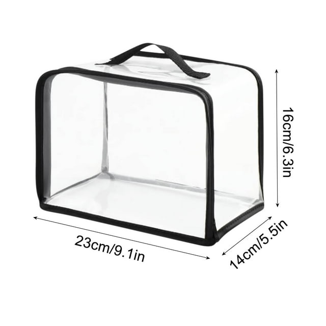Transparent Large Capacity Storage Bag Organizer for Clothes Visual Three-Dimensional Portable Foldable Space Saving Home Use