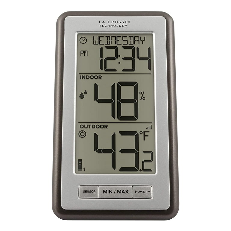 La Crosse Technology Indoor/Outdoor Temperature Ws-9160u-it Digital Thermometer