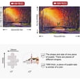thumbnail image 3 of Coolnut Oil Painting Jigsaw Puzzles 1000 Piece for Adults Large Puzzle Game Challenging Family Puzzle Game for Adults Teens 29.5" x 19.7", 3 of 7
