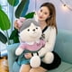 thumbnail image 1 of Cute Couple Husky Plush Toy / Puppy Doll In Skirt / Pillow / Children's Birthday Gift / Home / Car Decoration zhangmengya LED, 1 of 2