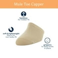thumbnail image 4 of Peds Chaussettes Invisibles à Bout Mule pour Femmes, 6 Paires, Nude, Pointure de Chaussure : 5-10, 4 of 4
