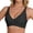 Dark Gray, variant on Wireless Push Up Bras For Women Leopard Print Bras For Everyday Comfort Breathable Silk Soft Design Support Women'S No Underwire Bras
