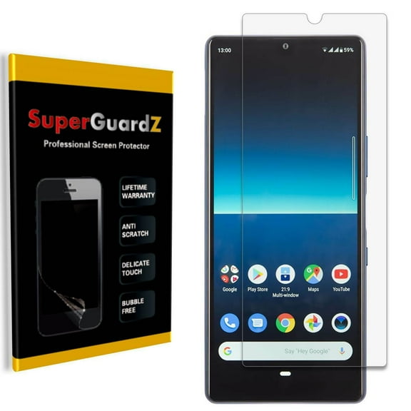 [8-Pack] For Sony Xperia L4 - SuperGuardZ Screen Protector, Ultra Clear, Anti-Scratch, Anti-Bubble
