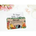 thumbnail image 2 of Inkdotpot 30Jungle Animals Baby ShowerRustic Diaper Raffle Ticket Lottery Insert Cards Supplies Games For Baby Shower Party Bring A Pack Of Diapers To Win Favors Gifts And Prizes, 2 of 5