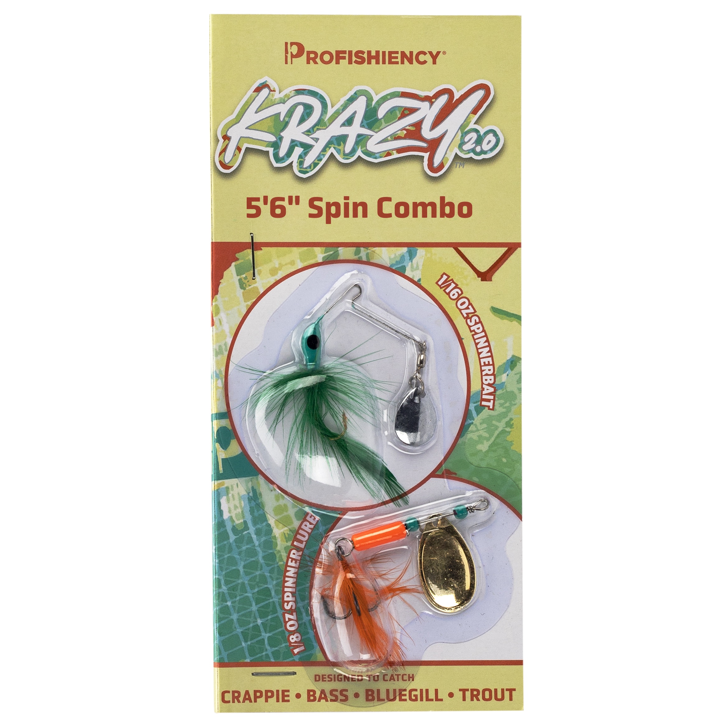 ProFISHiency Krazy 2.0 5ft 6in Spinning Combo photo 3