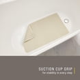 thumbnail image 3 of Alfombrilla de baño grande blanca con ventosa para uso comercial y residencial, ideal para casa, hotel, ducha o bañera., 3 of 5