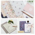 thumbnail image 4 of Letter Writing Stationery Set Decorative Floral andAn1ma1Prints for Letter Writing Notepad, 4 of 9