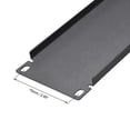 thumbnail image 4 of Unique Bargains 2U Blank Rack Panel for 19-Inch Server Rack Enclosure - Black, 4 of 6