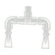 thumbnail image 1 of Kit de plomería para acuario con boquilla de salida de agua giratoria y sistema de flujo de agua transparente acrílico. Diámetro interior 25 mm, 1 of 7