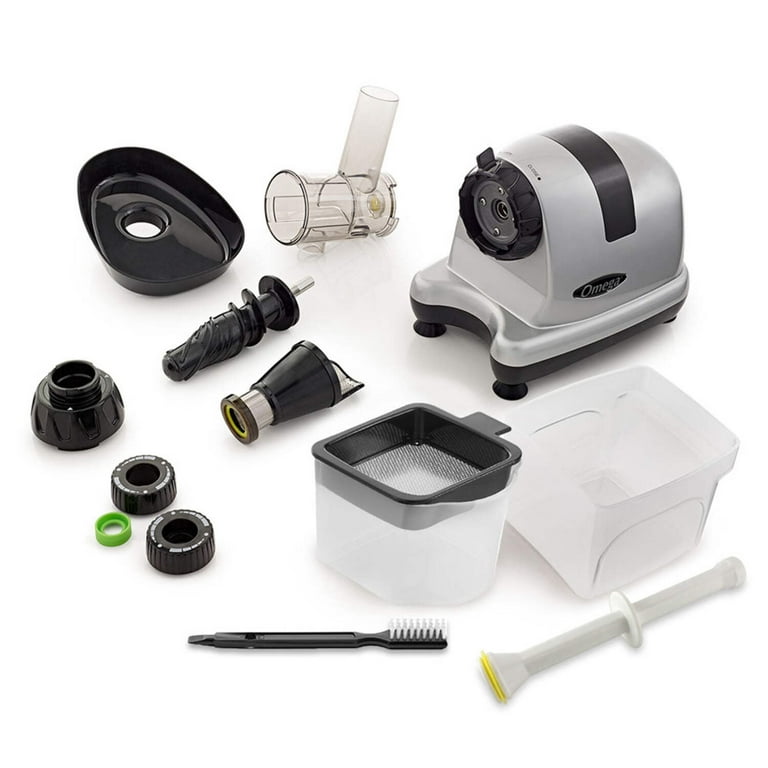 Omega MM900HDS Medical Medium Slow Masticating Celery Juicer High Juice Yield Adjustable Dial, 200-Watt, Silver Omega MM900HDS Medical Medium Slow Masticating Celery Juicer High Juice Yield Adjustable Dial, 200-Watt, Silver