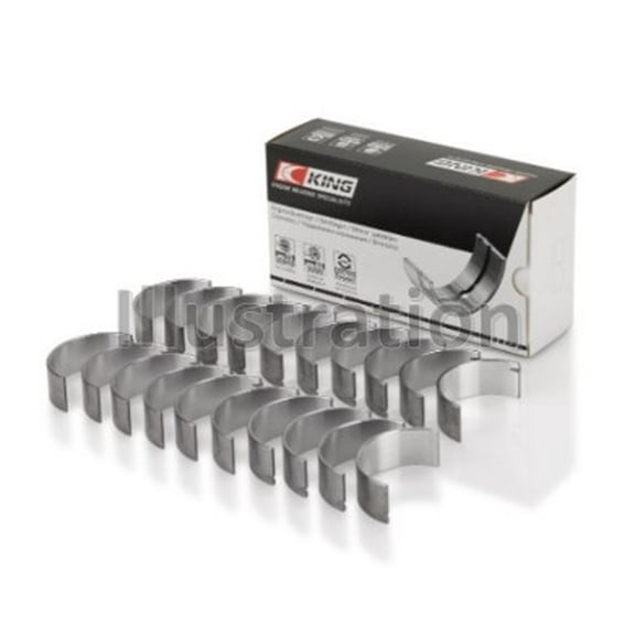 King Engine Bearings Engine Connecting Rod Bearing Set CR1039SI0.75 Fits select: 1999-2004 FORD F250, 2000-2005 FORD EXCURSION