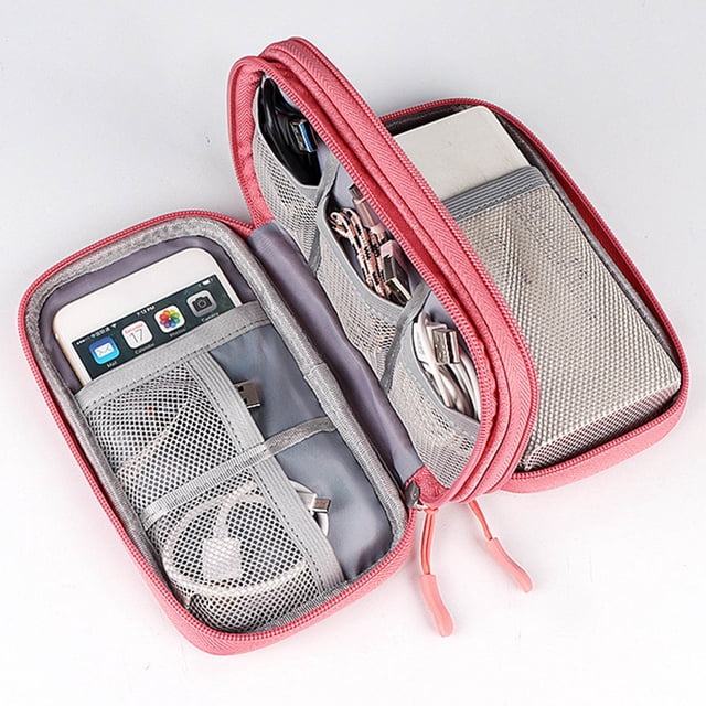 Sentmoon Étui de Protection pour Disque Dur d'Alimentation, Trésor de Charge, Bouclier de Disque U, Câble de Données pour Casque, Accessoires Numériques, Sac de Rangement, Étui de Protection à Plusieurs Couches, Aubaines du Jour, Liquidation, Prime